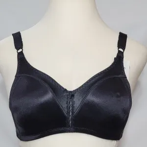 Bali 3820 S121 Double Support Wirefree Bra 42D Black NEW WITH TAGS