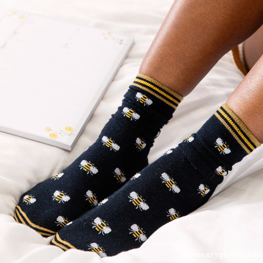 Bees Ladies Socks