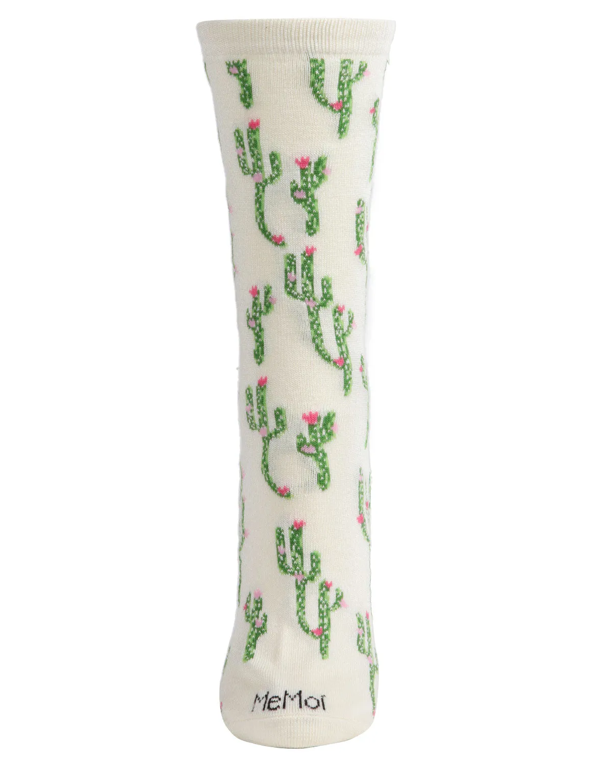 Cactus Bamboo Blend Crew Socks