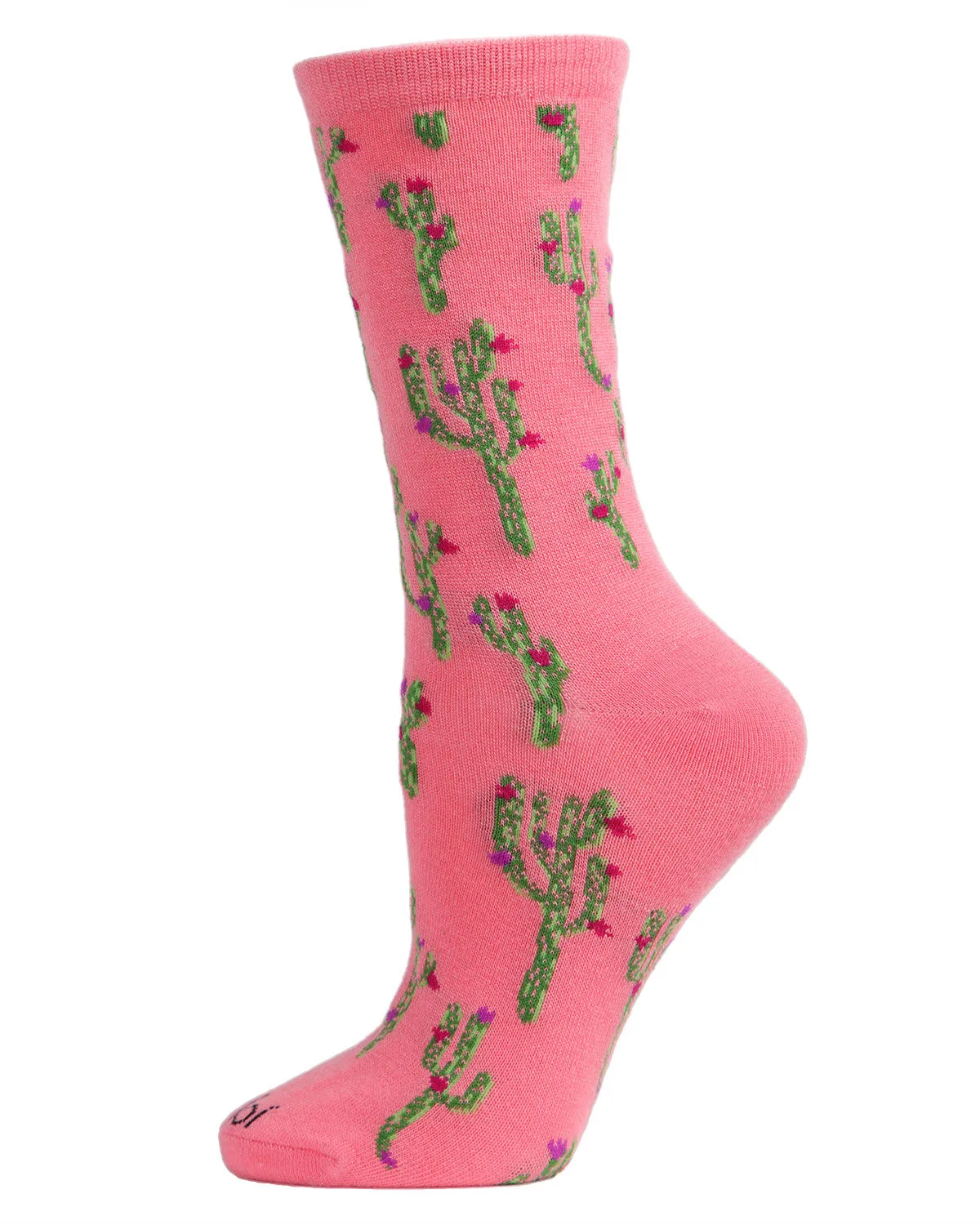 Cactus Bamboo Blend Crew Socks