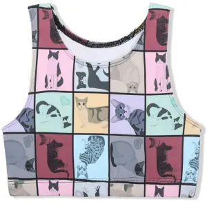 Cat Era Sports Bra Crop - Select Size