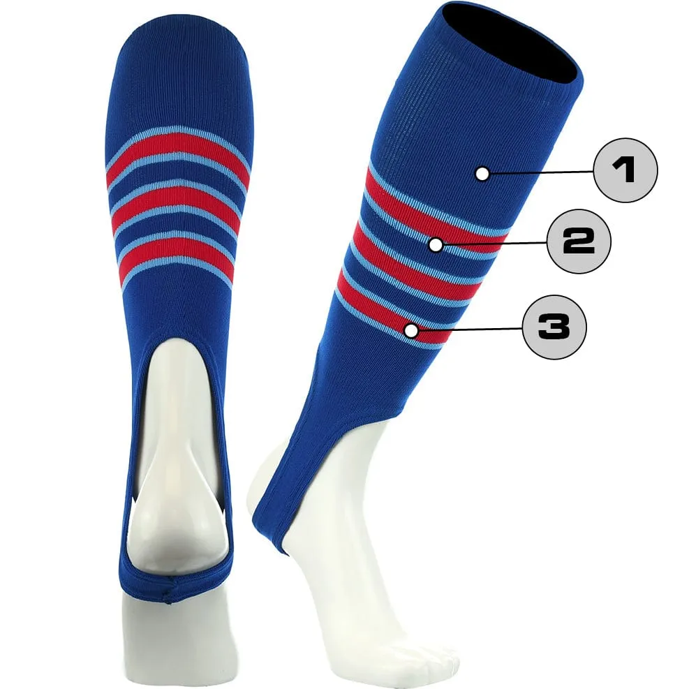 Custom Baseball Stirrups - Pattern D