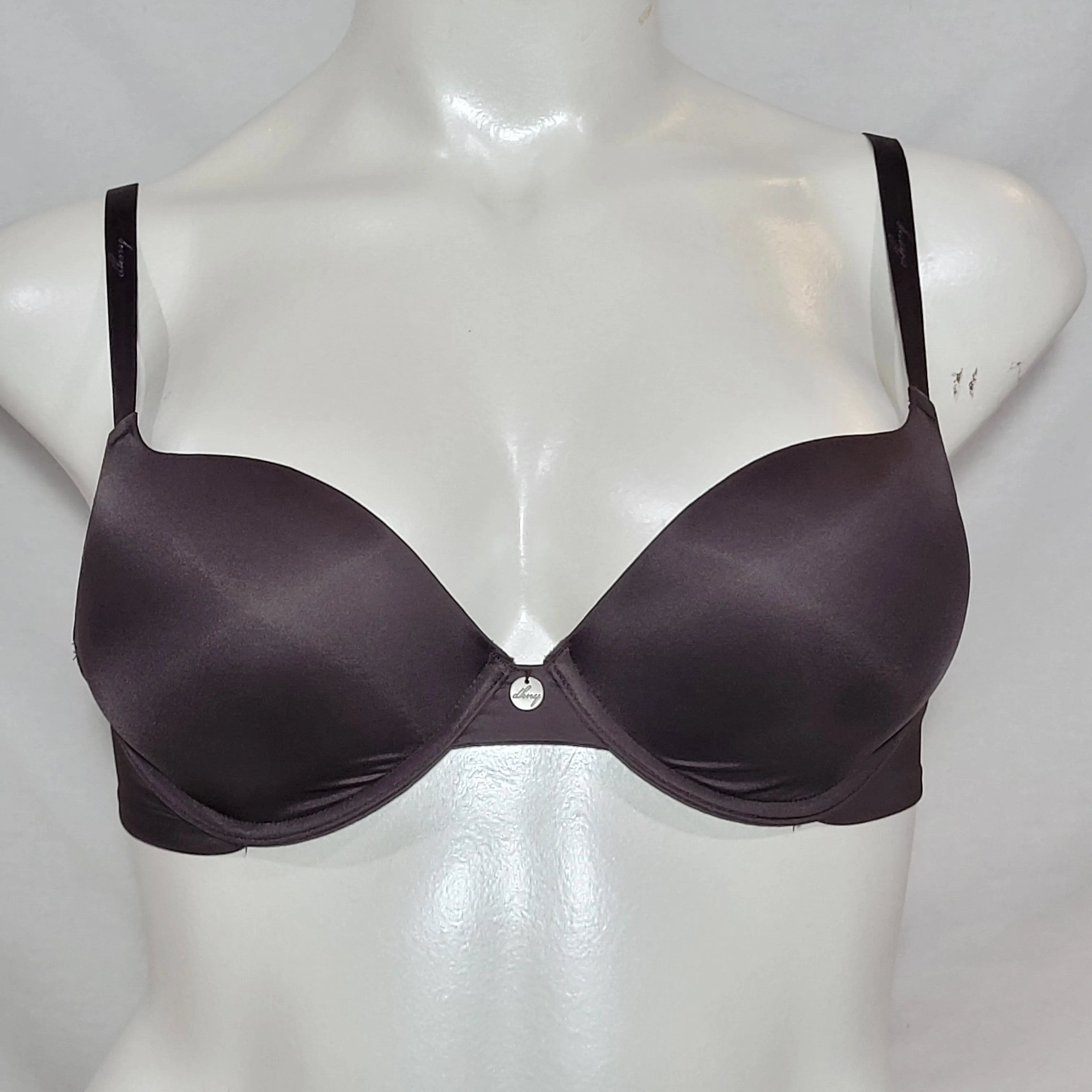 DKNY 453266 Simply Perfect Demi Underwire Bra 32D Revolver Gray