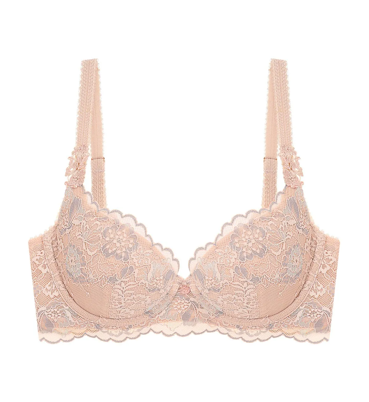 Florale Azalea Lace Wired Push Up Bra