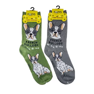 French Bulldog Women's Crew Socks