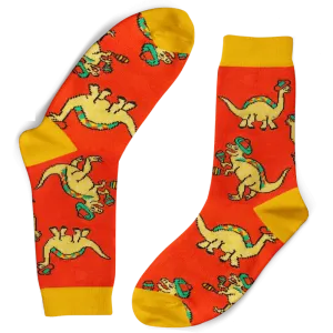 Funky Sock Co Bamboo Socks - Jurassic Tacosaurus