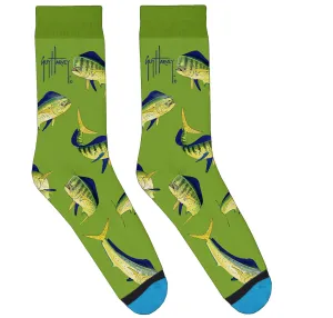 Green Mahi Socks