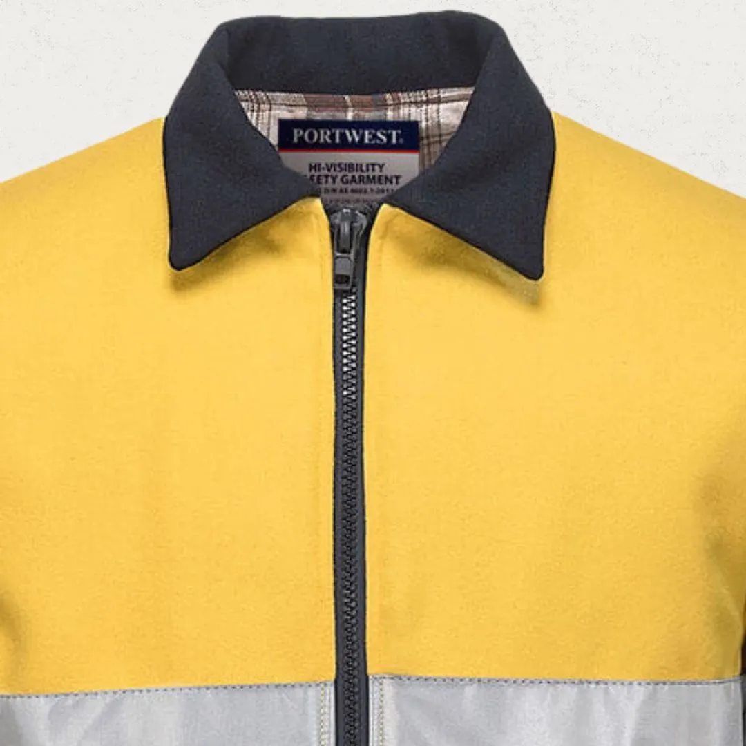 Hi Vis Wool Blend Bluey Jacket