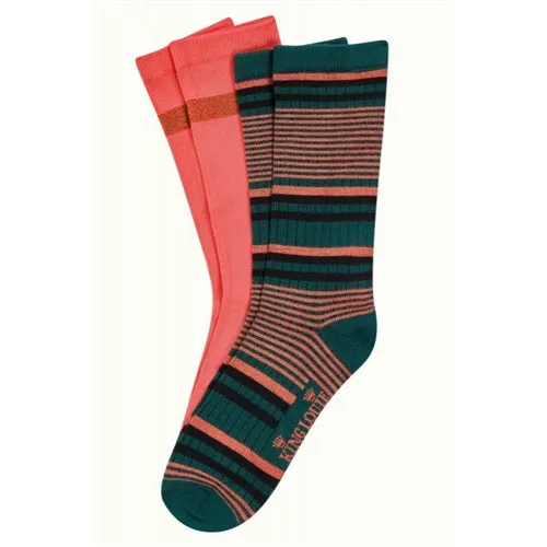 King Louie - Sock 2-pack (Icon Pine Green)