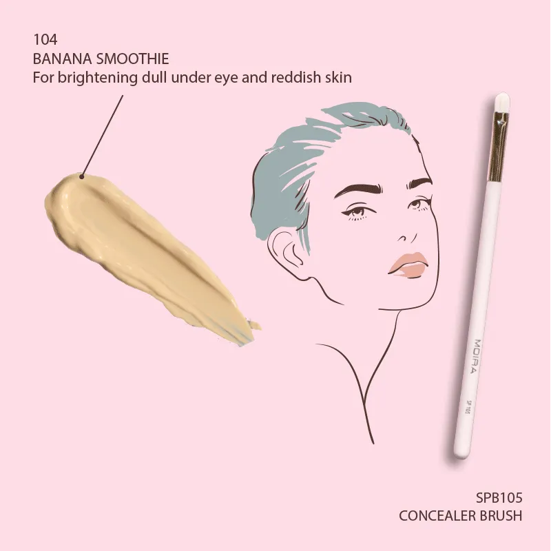 Lavish Color Correcting Concealer (104, BANANA SMOOTHIE)