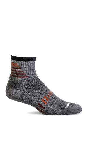 Men's Ascend II Quarter | Moderate Compression Socks