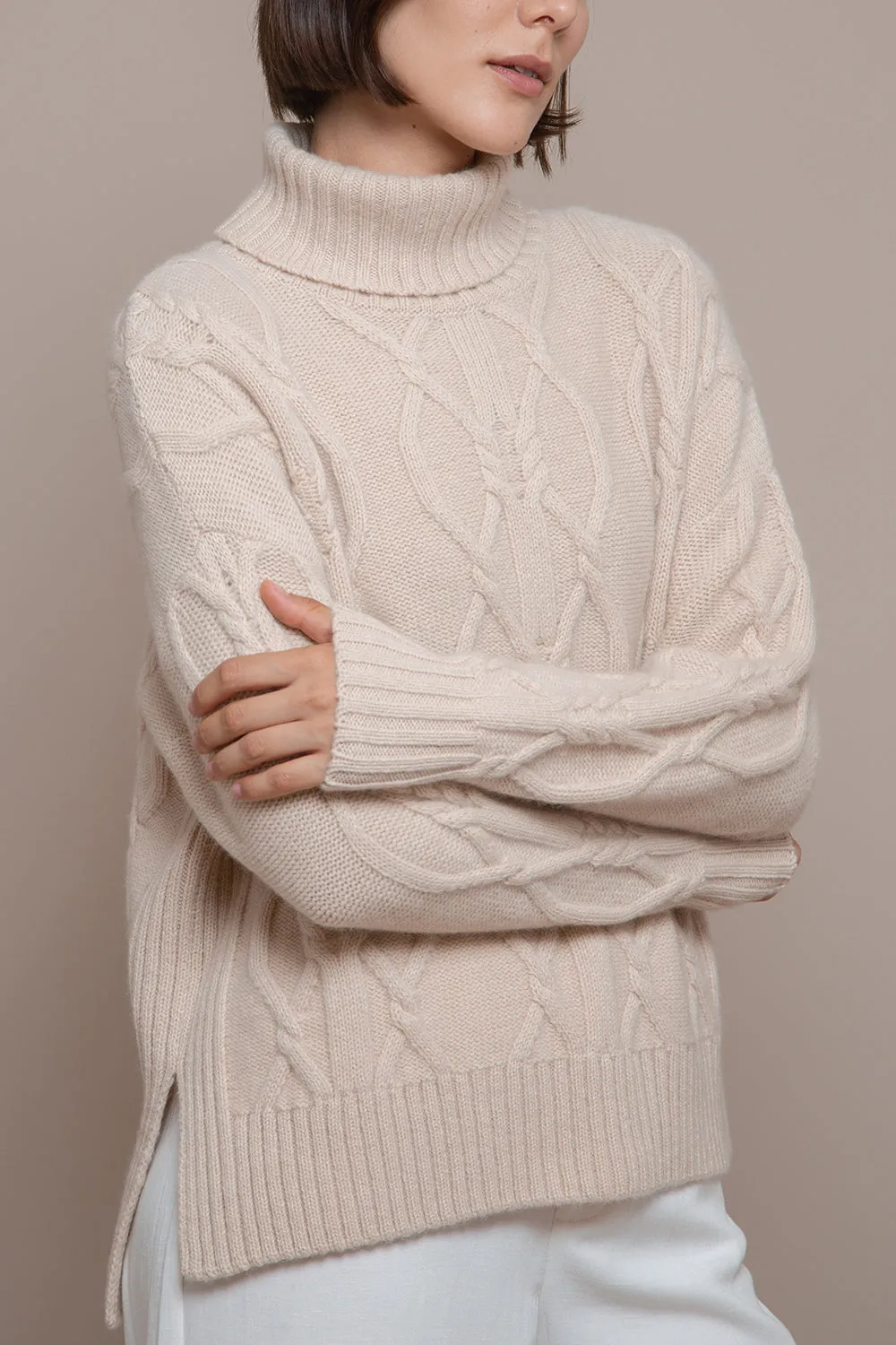 Reese Cashmere Blend Turtleneck