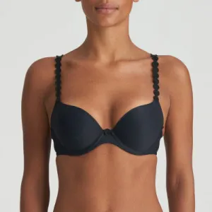 TOM Padded Push-Up Bra (Charcoal) A-D Cup