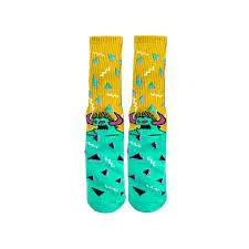 Toy Machine 80's Monster Socks (Yellow)