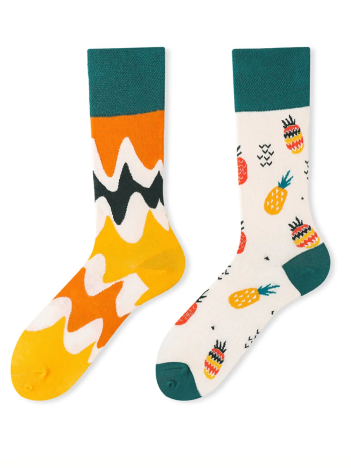 Tropical Pineapple Socks