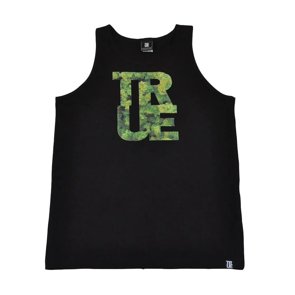 True Mens Logo THC Tank Top Black