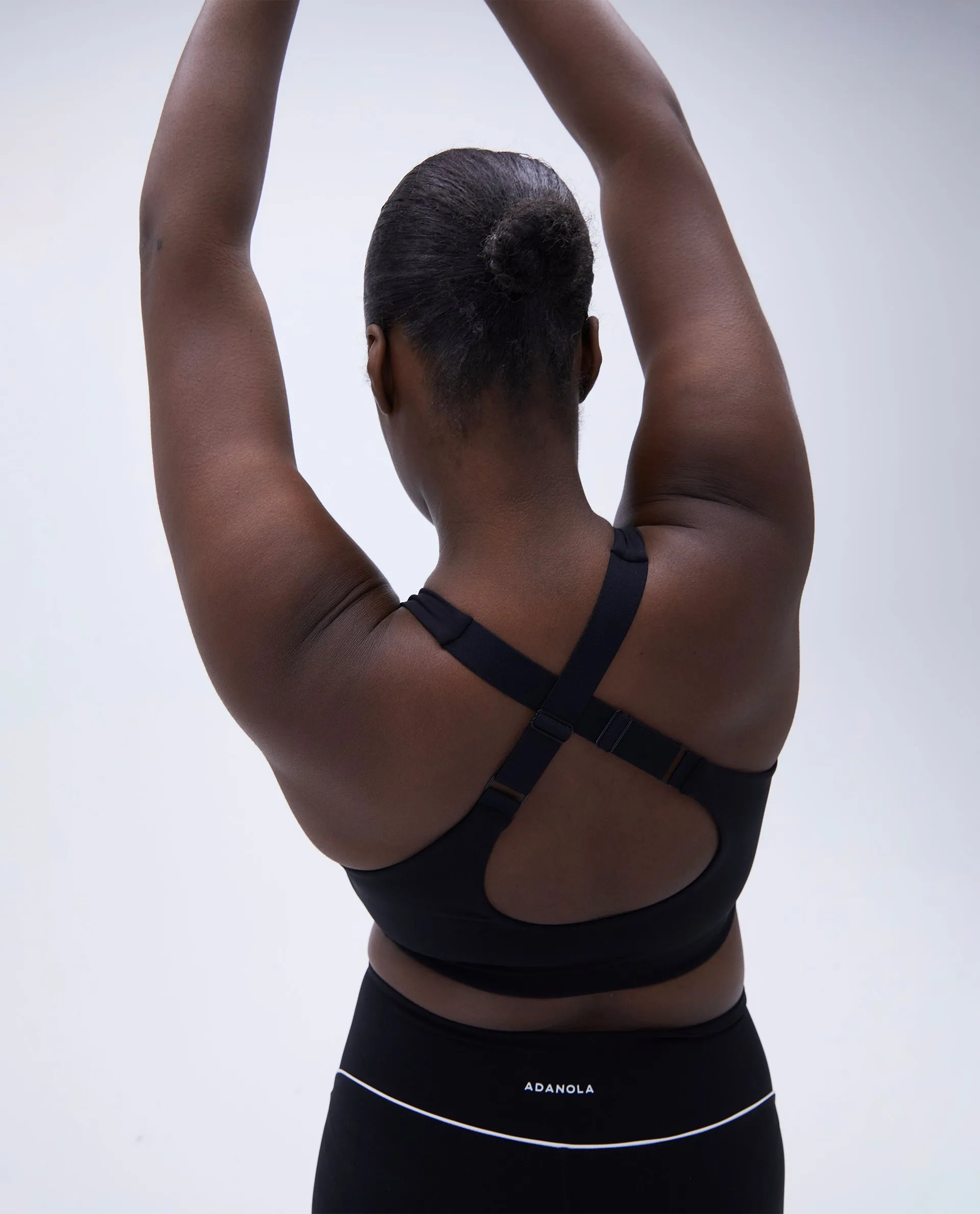 Ultimate Micro Piping Bra - Black/Off White